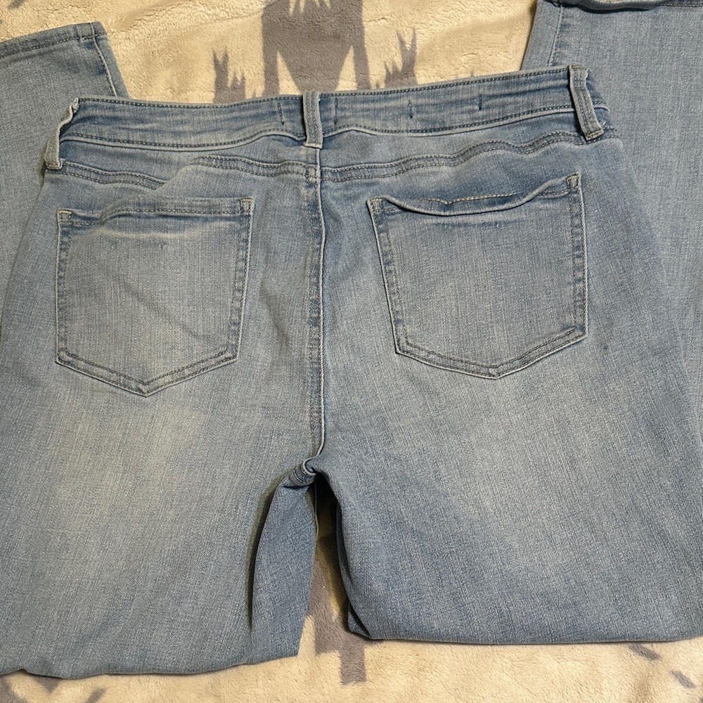 NYDJ Women's Straight Leg Jeans - Light Blue